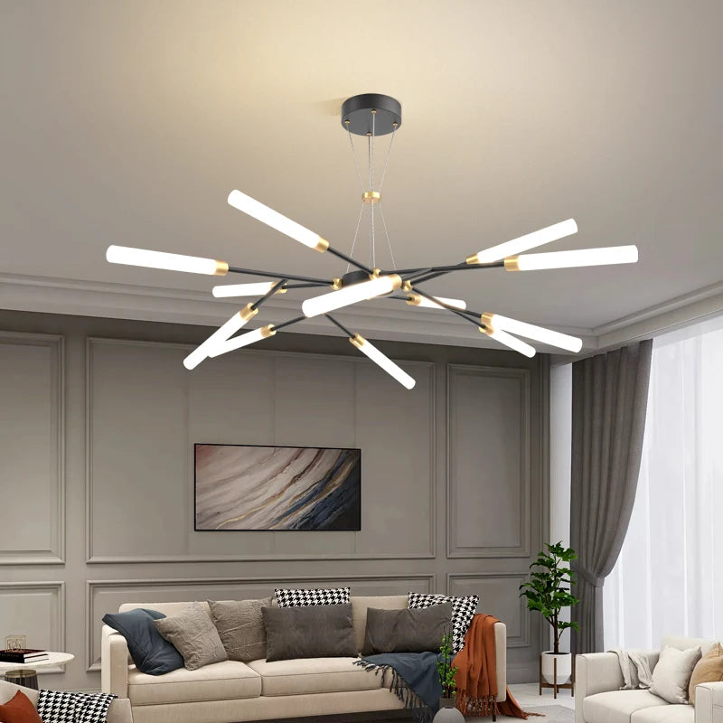 plafonnier led décoratif moderne pour tous les intérieurs - vue 4 sur 9