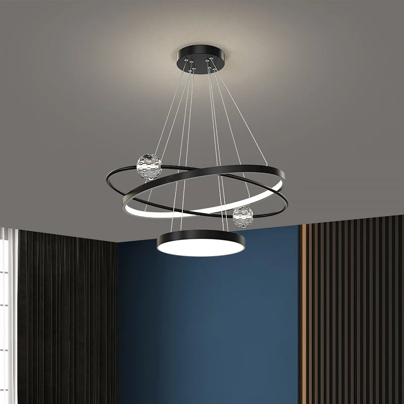 suspension nordique pour éclairage intérieur moderne et élégant - vue 6 sur 10