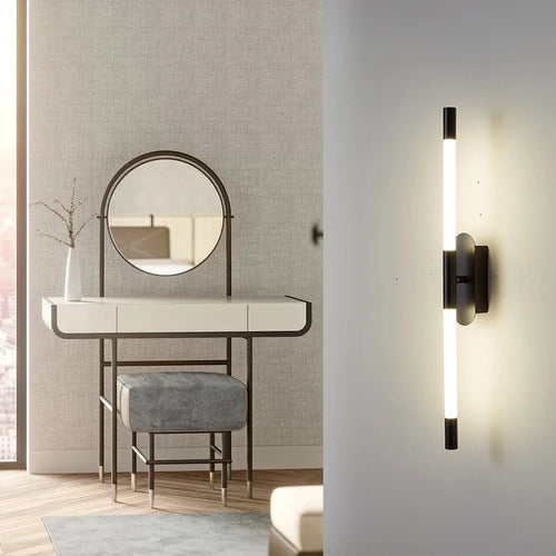 applique murale LED moderne décorative design nordique rotative - vue 4 sur 8