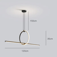 Lampe suspension moderne minimaliste bureau