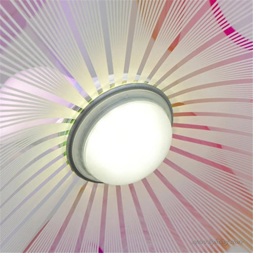 suspension en acrylique design nordique pour intérieur contemporain - vue 10 sur 12