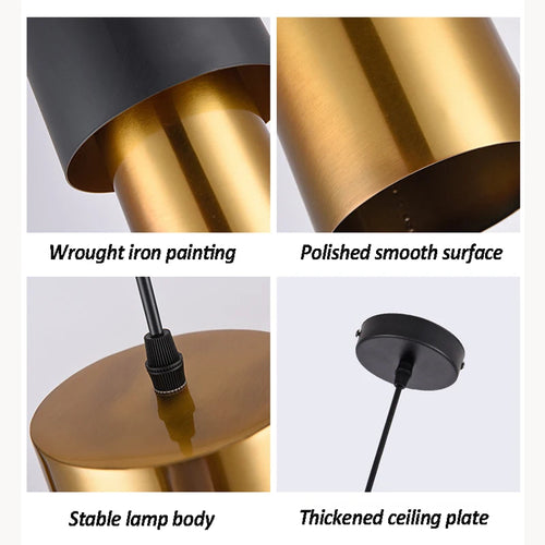 suspension créative nordique pour éclairage intérieur élégant - vue 7 sur 7