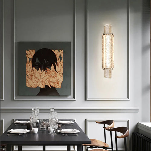 applique murale en cristal à led pour décoration intérieure lumineuse - vue 5 sur 8