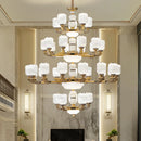 lustre chinois grande taille pour décoration d'intérieur élégant