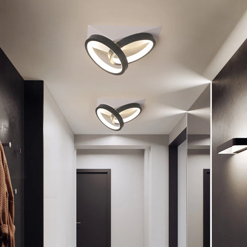 plafonnier led créatif design nordique pour décorer votre foyer - vue 5 sur 9