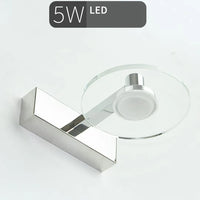 lumière led moderne résistante à l'humidité pour miroir de maquillage