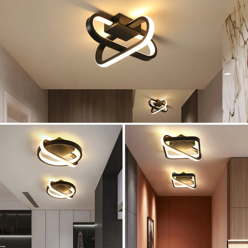 Suspension LED moderne chaud/froid décoration éclairage