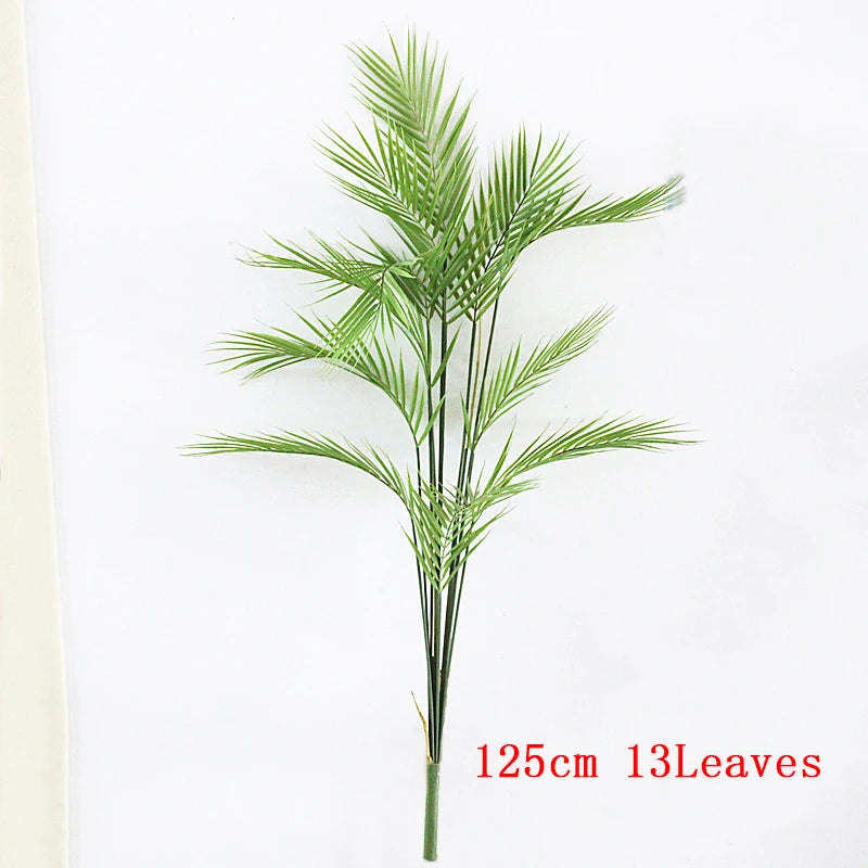 lot de 2 grandes plantes artificielles palmier tropical pour décoration intérieure - vue 7 sur 14