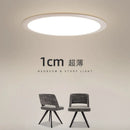 plafonnier led ultra-fin moderne simple luminaire décoratif nordique