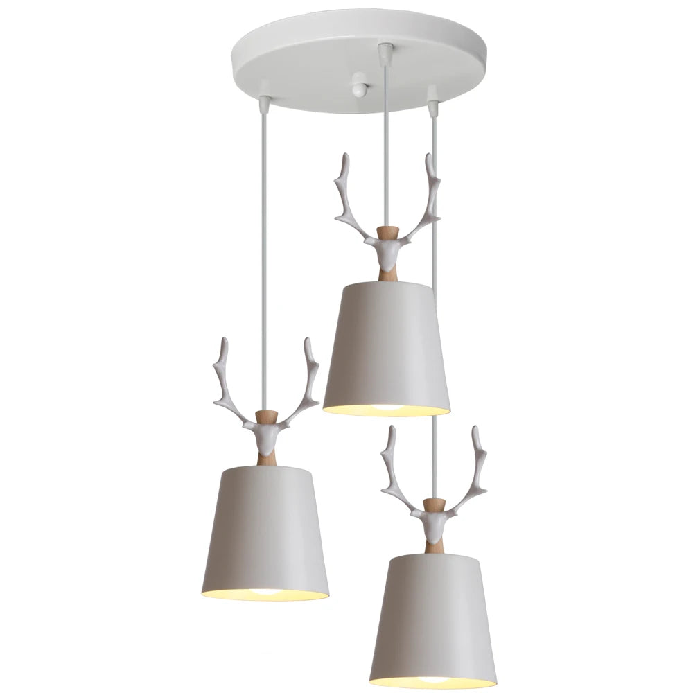 suspension moderne en bois nordique pour restaurant - vue 12 sur 13