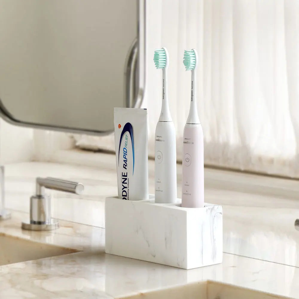 organisateur de brosse à dents et dentifrice pratique - vue 2 sur 8