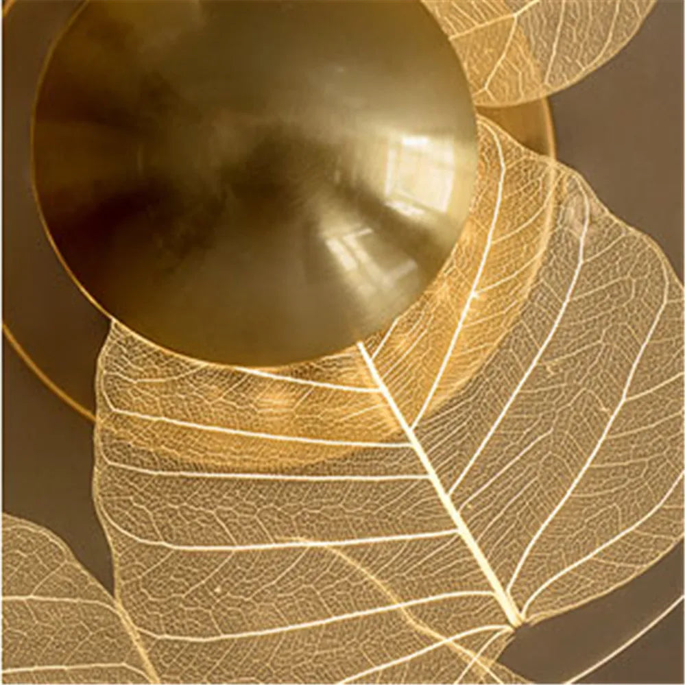 applique murale led moderne à fleurs interchangeables pour décoration intérieure - vue 6 sur 9