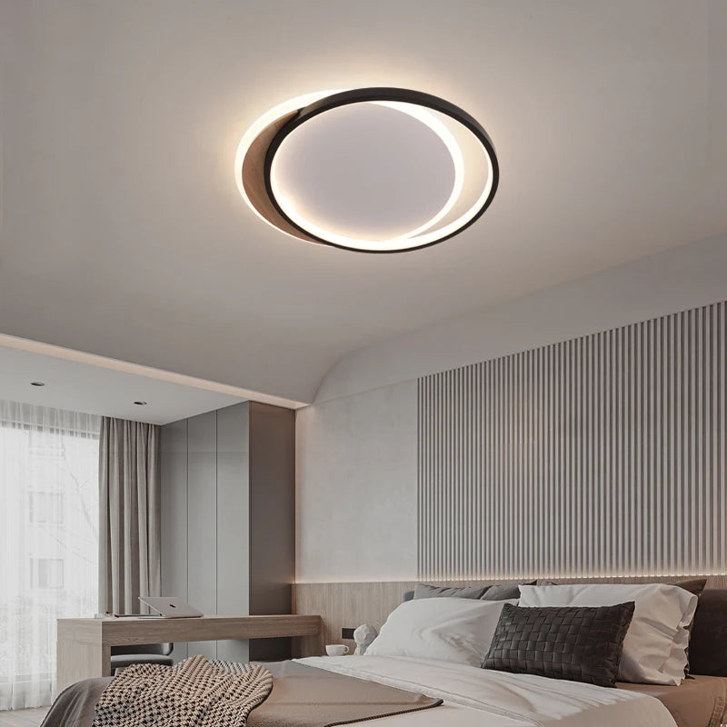 Lustres LED modernes lampes en bois véritable pour salon chambre décoration de la maison logement 	 luminaires d'intérieur