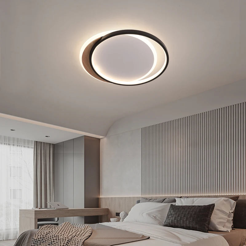 Lustres LED modernes lampes en bois véritable pour salon chambre décoration de la maison logement livraison directe luminaires d'intérieur