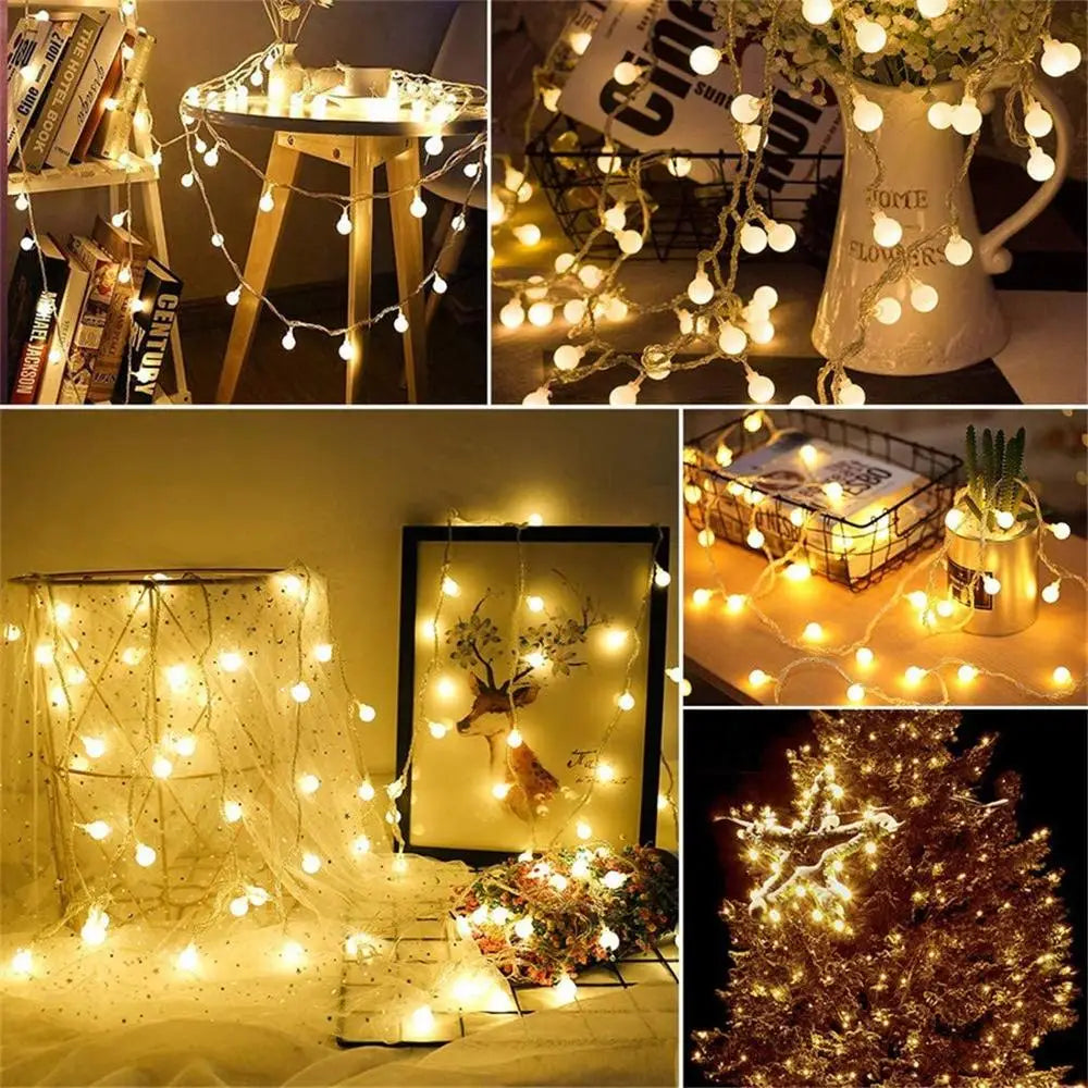 guirlande lumineuse led pour Noël mariage et fêtes - vue 6 sur 8