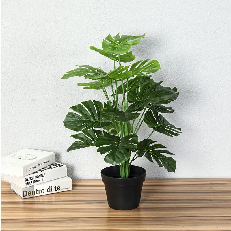 plante monstera artificielle pour décoration intérieure et extérieure - vue 17 sur 22