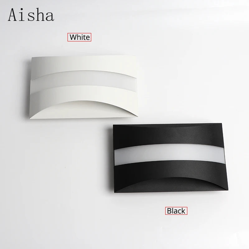 10W LED Wall Lamp Wrought Iron Wall Light  Indoor Corridor Staircase Living Room Bedroom Bedside Decorative Lighting - vue 3 sur 8
