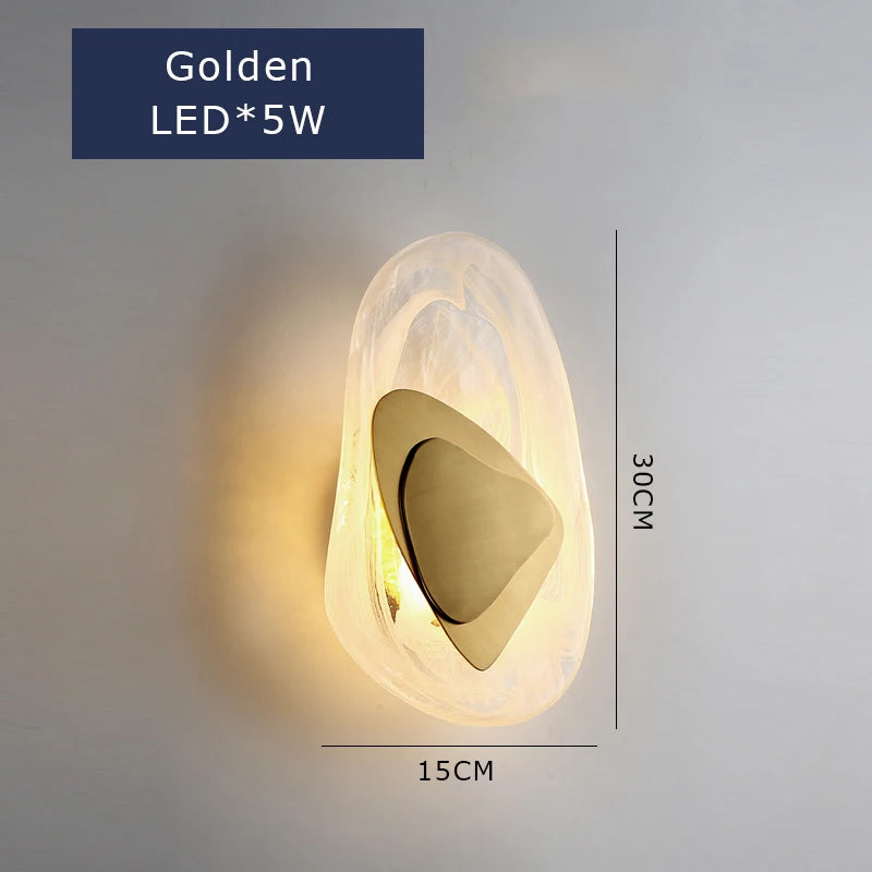 applique murale led de luxe pour décoration intérieure élégante
