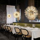 lustre led moderne luciole simple décoration intérieure