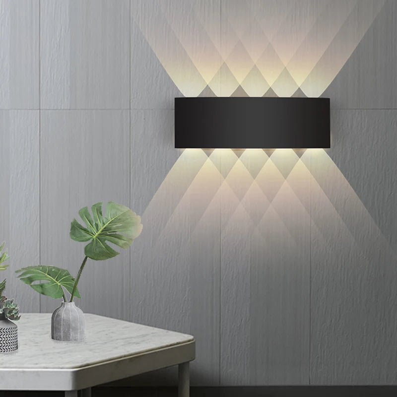 applique murale led étanche pour jardin extérieur et intérieur - vue 5 sur 8