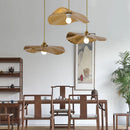 lustre rétro créatif design lotus pour café et restaurant