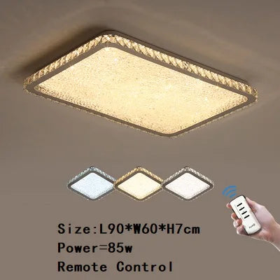 suspension moderne en acier inoxydable avec led et télécommande - vue 23 sur 28