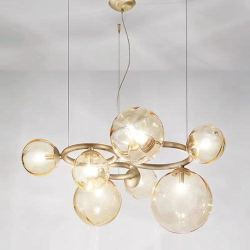 Lustre design Simple en forme de haricot magique