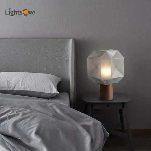Lampe de table de chevet design nordique minimaliste