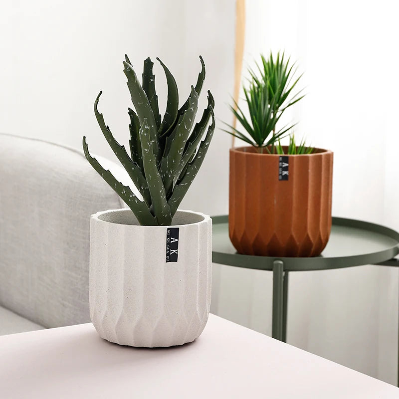 moule silicone pot fleurs créatif style nordique jardinage cylindrique