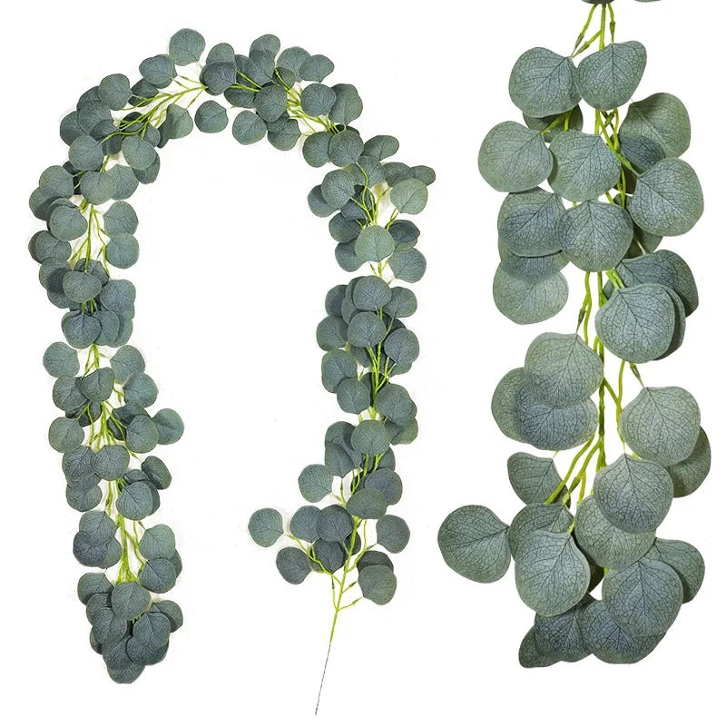 guirlande d'eucalyptus artificiel pour décoration de mariage et table - vue 14 sur 23