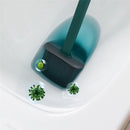 ensemble de brosses de toilette légères et durables pour salle de bain