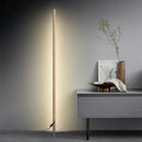 Lampadaire bois led design moderne
