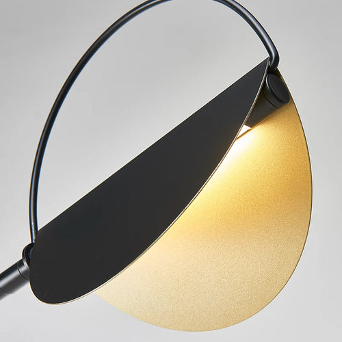 lampadaire nordique en fer style industriel pour décoration intérieure