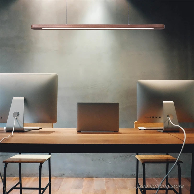 suspension en bois nordique pour décoration intérieure moderne - vue 4 sur 8