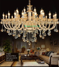 lustres en cristal pour décoration intérieure moderne et élégante