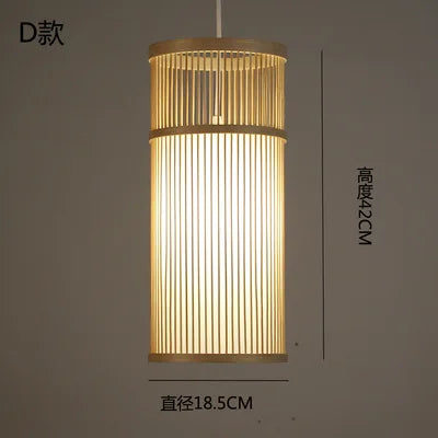 lustre en bambou style zen pour ambiance relaxante - vue 29 sur 29