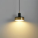 suspension en marbre à tête unique lampe à trois tons pour intérieur