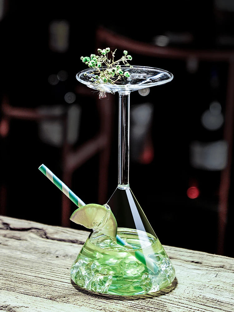 verre a cocktail original motif animaux decoratif soiree - vue 3 sur 7