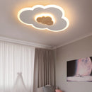 plafonnier led en bois dessin animé pour enfants