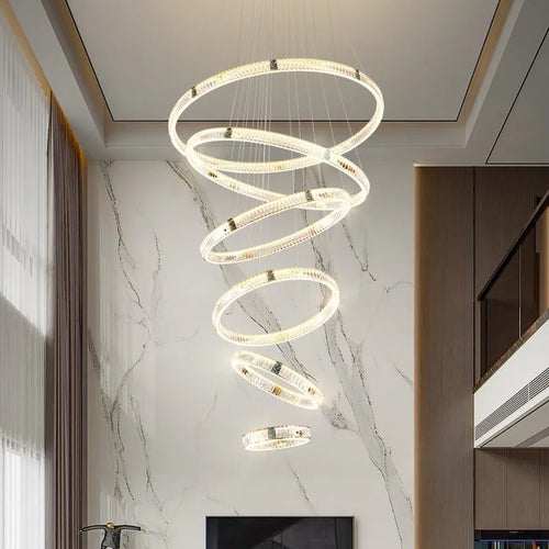 suspension en cristal design moderne pour intérieur élégant - vue 4 sur 16