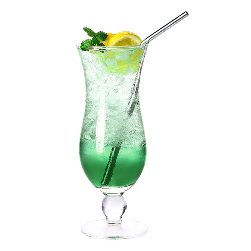 Verres collins cristal sans plomb style strié cocktail