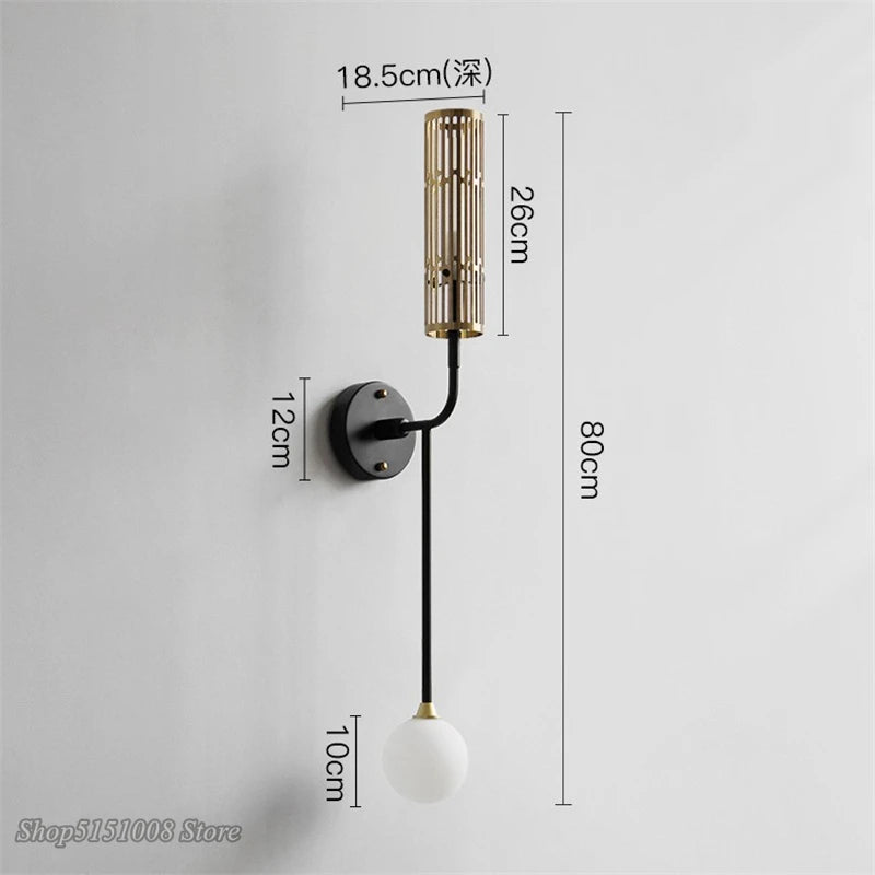 applique murale led moderne créative nordique luminaire décoratif