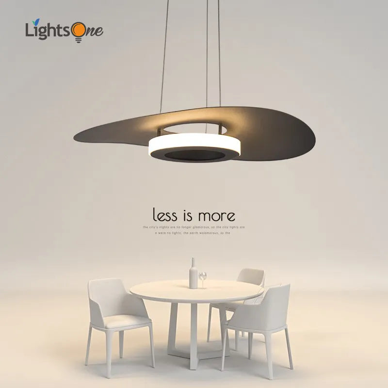 Lustre créatif minimaliste moderne