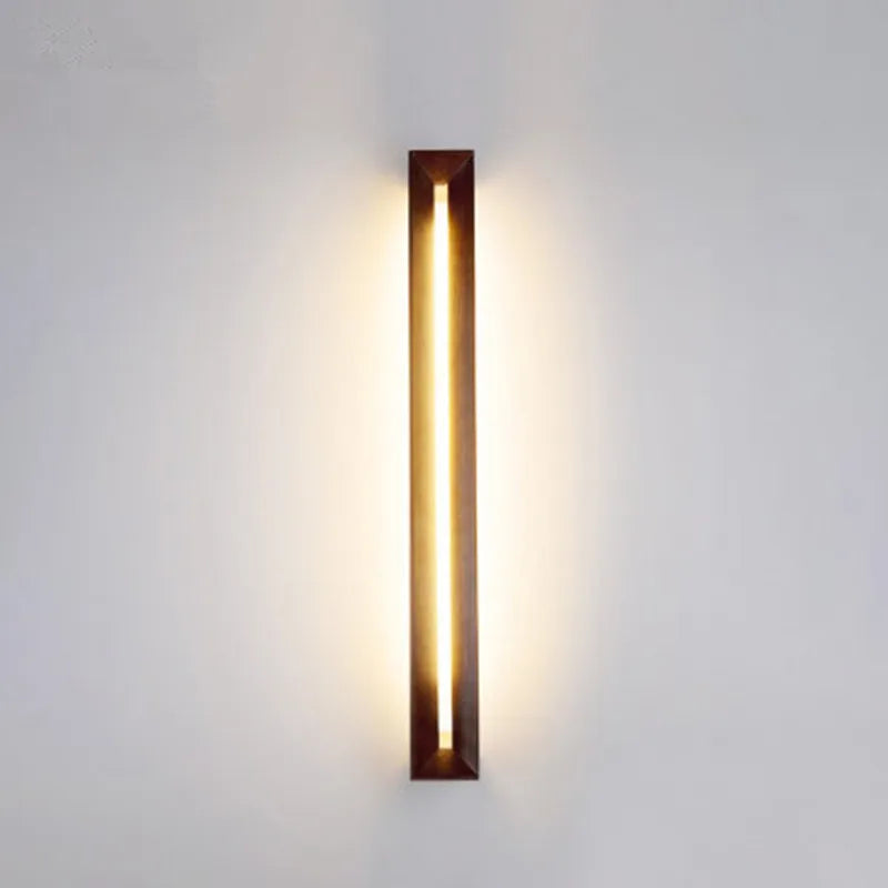 applique murale en bois moderne pour éclairage intérieur - vue 3 sur 7