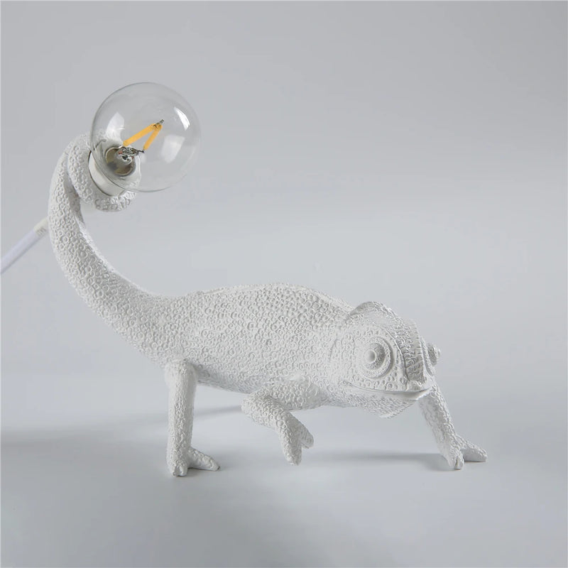 applique murale lézard mignon en résine luminaire de nuit