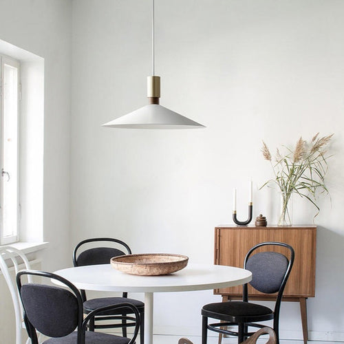 Suspension design LED avec abat-jour conique Manizan - vue 6 sur 7