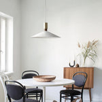 Suspension design LED avec abat-jour conique Manizan