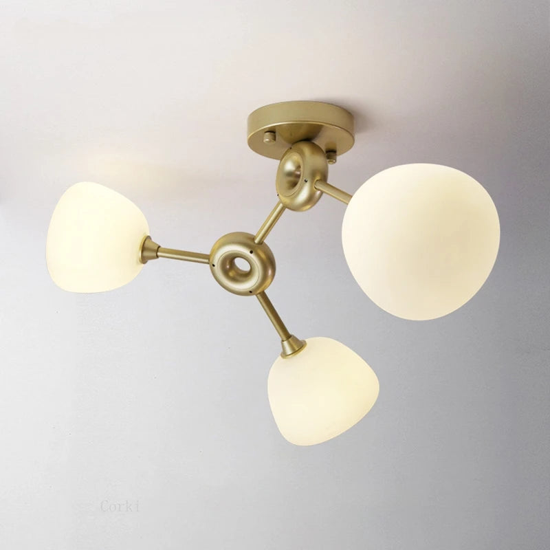 plafonnier de luxe design moderne créatif minimaliste pour éclairage intérieur - vue 3 sur 6