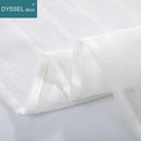 Voilage tulle rayé style européen léger pour salon