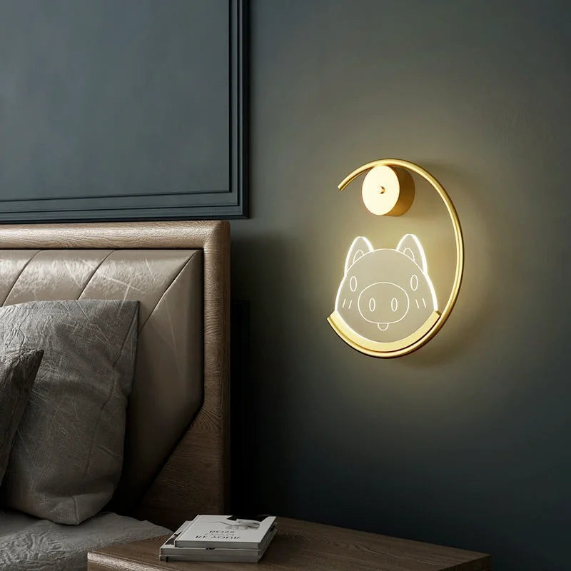 applique murale led moderne pour décoration intérieure élégante - vue 3 sur 13